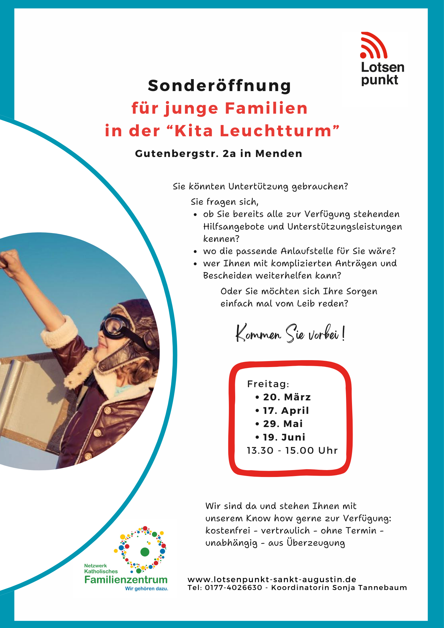 Sonderöffnung-junge Familien